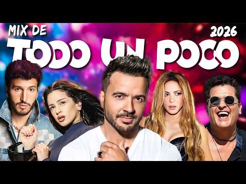 Shakira, Karol G, Feid, Luis Fonsi, Sebastian Yatra, Nacho, Daddy Yankee, Maluma | Pop Latino 2026