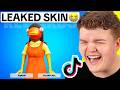 Reacting To IMPOSSIBLE Fortnite Try Not To LAUGH