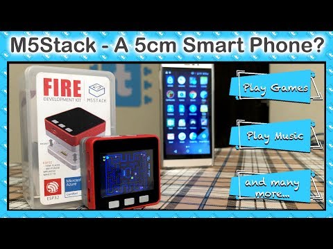 M5Stack ATOM TailBAT - 190mAh maitinimo modulis - skirtas M5Atom kūrimo moduliams video