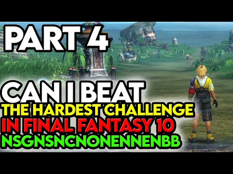 Final Fantasy 10 NSGNSNCNONENNENBB Challenge Part 4 SO MANY AMBUSHES In Mihen