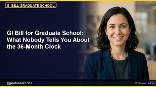 GI Bill for Graduate School: What Nobody Tells You About the 36-Month Clock