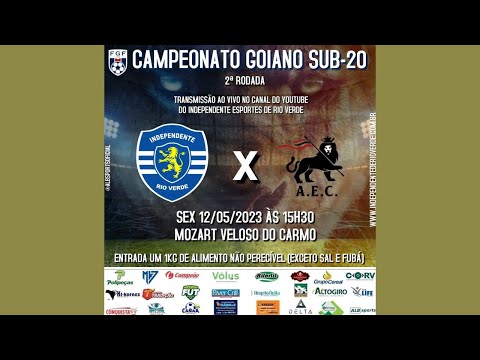 Independente de Rio Verde X Aragoiânia - Campeonato Goiano Sub-20 2ª Divisão