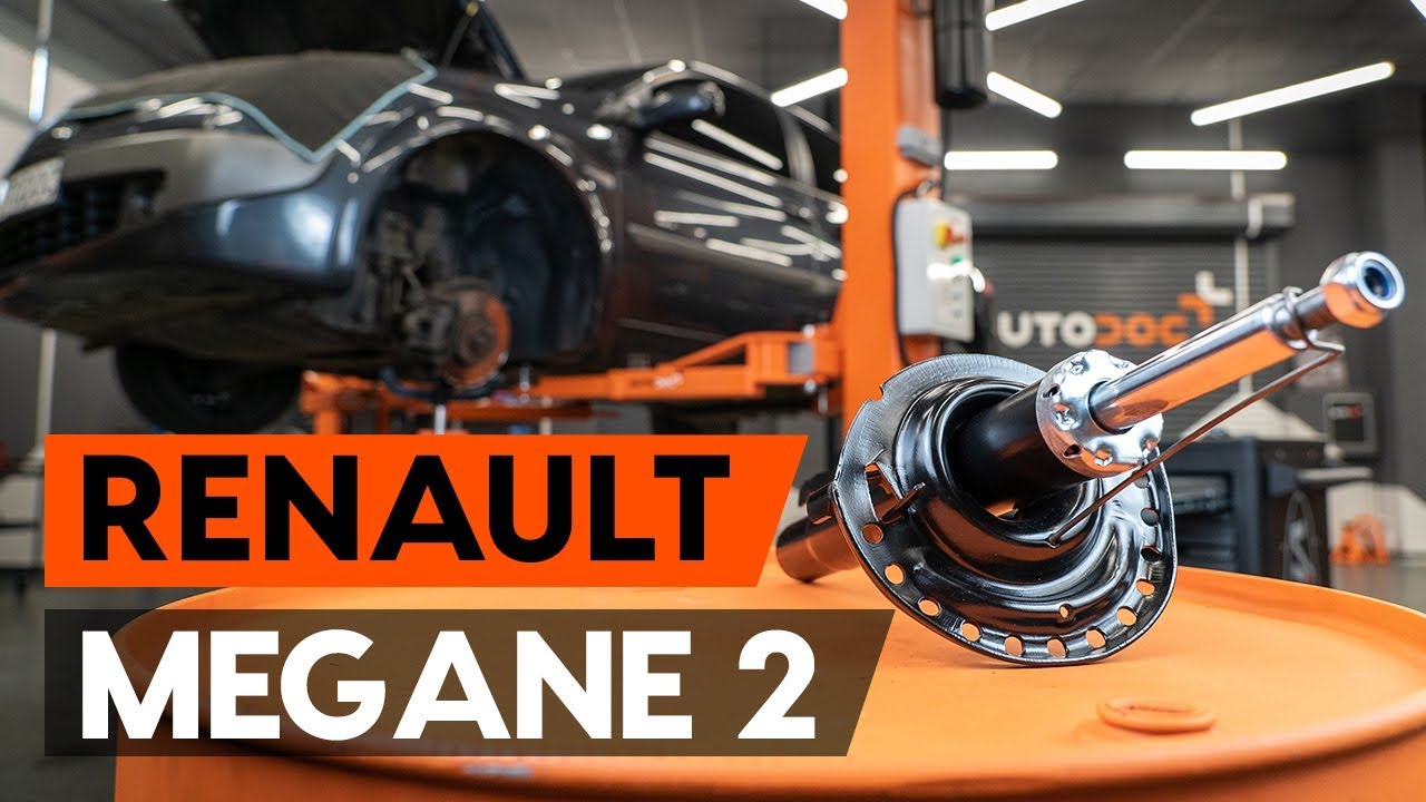 Como mudar kit de suspensão da parte dianteira em Renault Megane 2 - guia de substituição