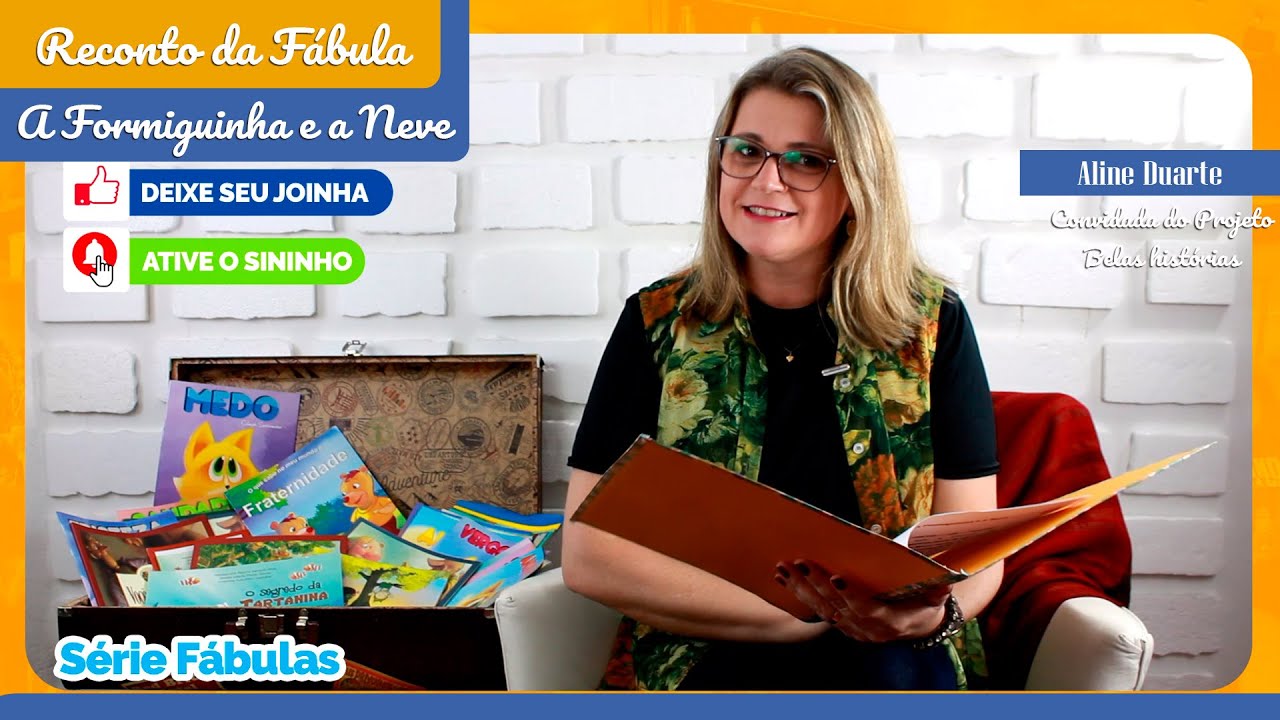 A Formiguinha e a Neve (Projeto Belas Histórias) | Fábulas | Literacia Familiar