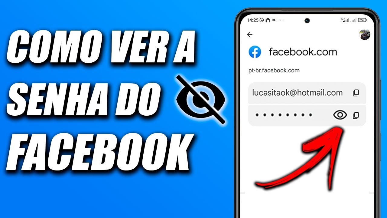 COMO SABER A SENHA DO FACEBOOK