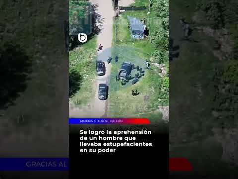 👁️ DETENIDO CON DROGA GRACIAS AL OJO DE HALCÓN EN BANDA DEL RÍO SALÍ