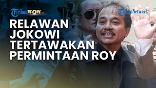 Sempat Laporkan Ijazah Rismon, Kini Relawan Jokowi Tertawakan Permintaan Roy Suryo ke Irwasum Polri