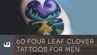 60 Four Leaf Clover Tattoos For Men