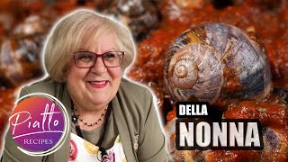 Italian Grandma Makes Escargot (Snails) in Sauce | PIATTO RECIPES Italian Cooking