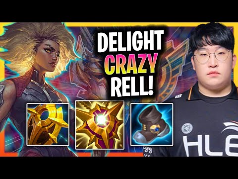 DELIGHT CRAZY GAME WITH RELL! | HLE Delight Plays Rell Support vs Nautilus!  Season 2025