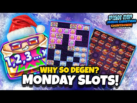 Thumbnail for video: Degen Monday Slots With Jimbo! Christmas Countdown EP 8