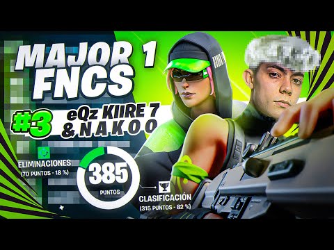 Así clasificamos a las FINALES de la FNCS quedando TOP 3 🥉 *3 WINS* | Nakoo