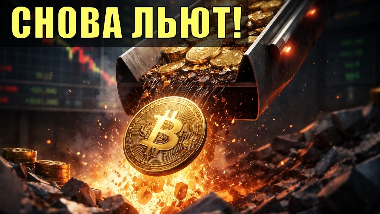 Биткойн снова льют – пора уже паниковать или еще рано?