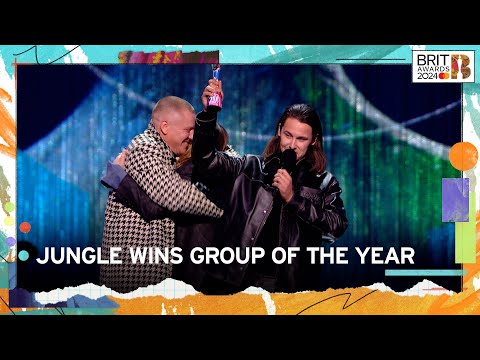 Jungle Win Their FIRST Ever BRIT Award | The BRIT Awards 2024