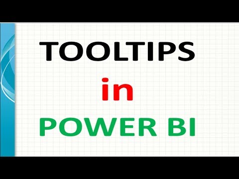 Tooltip in Power BI