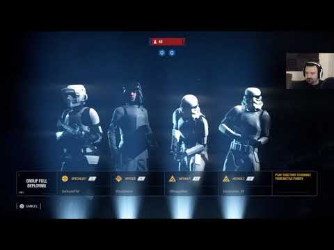 Star Wars Battlefront II Launch MP pt15 - Laggy Match of Strike on Tattoine