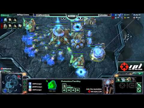 StarCraft 2 IGN Tournament: iNcontroL vs. xslav - Loser Round 2, Game 1
