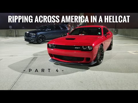 Homecoming in a Dodge Challenger Hellcat