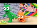 Pea Pea Pretend Play Escape From Giant Maze | Kid Learning - Pea Pea Cartoon