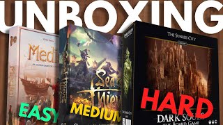 Unboxing 3 Board Games From Steamforged Games | Thoughts & Impressions