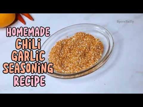 Easy Homemade Chili Garlic Seasoning You’ll Use on Everything! #spicerally