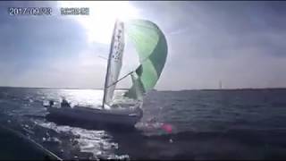 "Beau temps belle mer hier après-midi en rade de Brest !!!