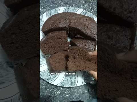 Chocolate Cake 🍫🎂 #cake #chocolate #chocolatecake #easy #itsmaliha #cocoa #bake