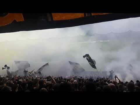 AIK - Djurgårdens "Supporters AIK Pyro + Tifo" 01/09/2019