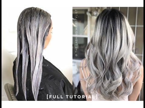 [FULL TUTORIAL] how to babylights balayage on...