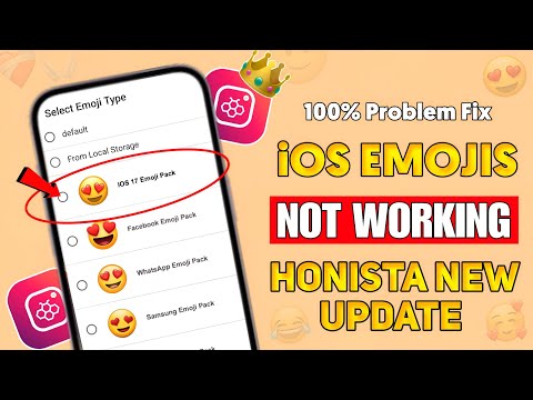 Honista App Se iPhone Emoji Download Nahi Ho Raha Hai 😭| Honista iOS Emoji Not Working 2026 🔥