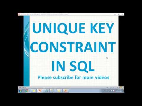 Types of Constraints in SQL Server