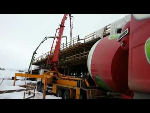 Betonáž D1, Jánovce-Jablonov, mostny objekt 210