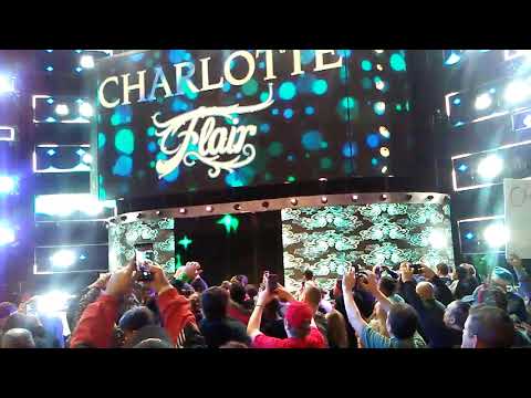 Charlotte Flair and The Riot Squad entrances