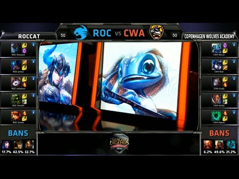 ROC vs CWA Game 2 Highlights (EU LCS Summer Promotion 2015)