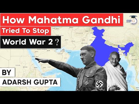Mahatma Gandhi's letters to Adolf Hitler - How Bapu tried to avert World War 2? History for UPSC