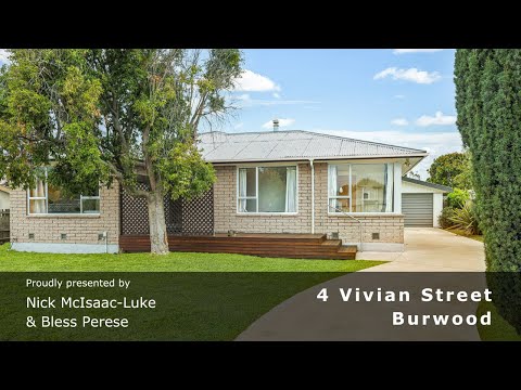 4 Vivian Street, Burwood, Canterbury, 3 bedrooms, 1浴, House