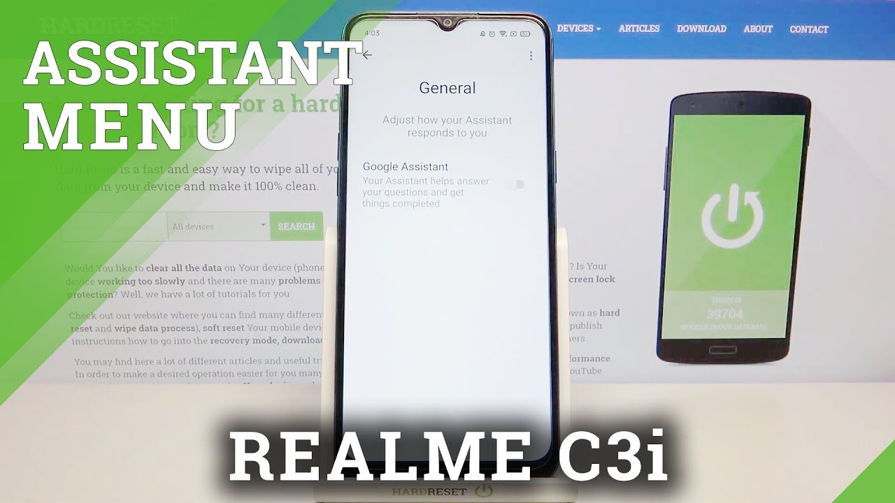 How to Turn Off Google Assistant in REALME C3i – Disable Google Assistant