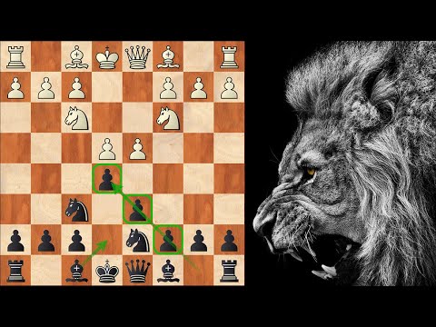 The most DECEIVING opening? The BLACK LION chess opening!