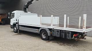 Mercedes-Benz Atego 1223 4x2 Hiab 088 Duo Pritsche LKW | Bild 4 - Autoline