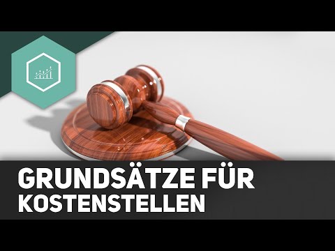 Principles of cost center accounting