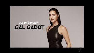 Happy birthday 🎉 💖 Gal gadot 💖  screen si