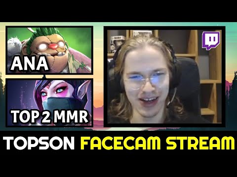 TOPSON ANA Fountain Dive vs TOP 2 MMR — STREAM with FACECAM
