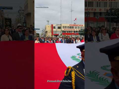 DÍA DE LA IDENTIDAD E INTEGRACIÓN REGIONAL ICA - Sede Chincha. Alcaldesa Silvia Barrios Valenzuela