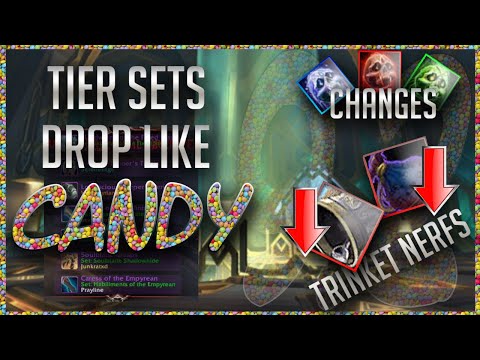New 9.2 Raid Drops 20 TIER SET Pieces per Clear?! -  & More PTR Changes!