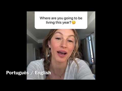 Gisele Bündchen Speaking 5 Languages (Portuguese, English, French, Spanish and German).
