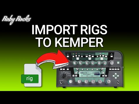 Import rigs to kemper
