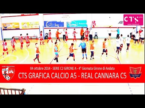 CTS Grafica Calcio A5 - Real Cannara C5  (04-10-2014 4° giornata girone di andata)