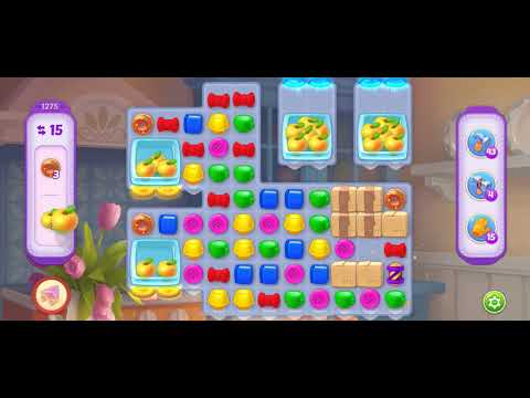 [Gameplay] Homescapes - Level 1275 (No Boosters)