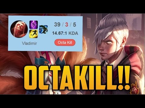 When a Korean Challenger is given VLADIMIR in URF (AN OCTAKILL!!!)