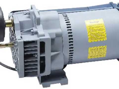 Scroll air compressor